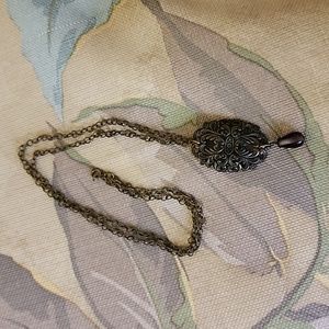 Metal and Stone Necklace